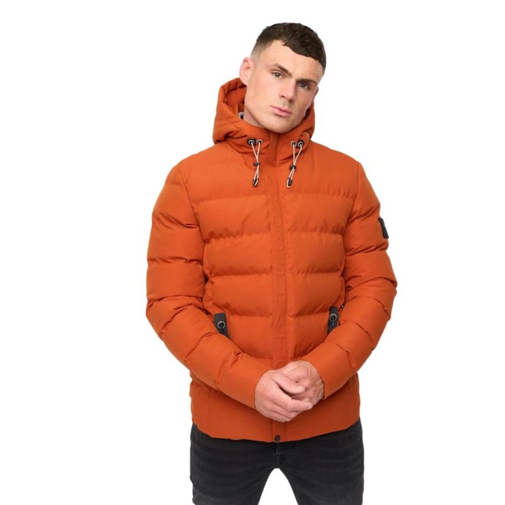 Crosshatch Mens Kampleys Jacket / Burnt Orange